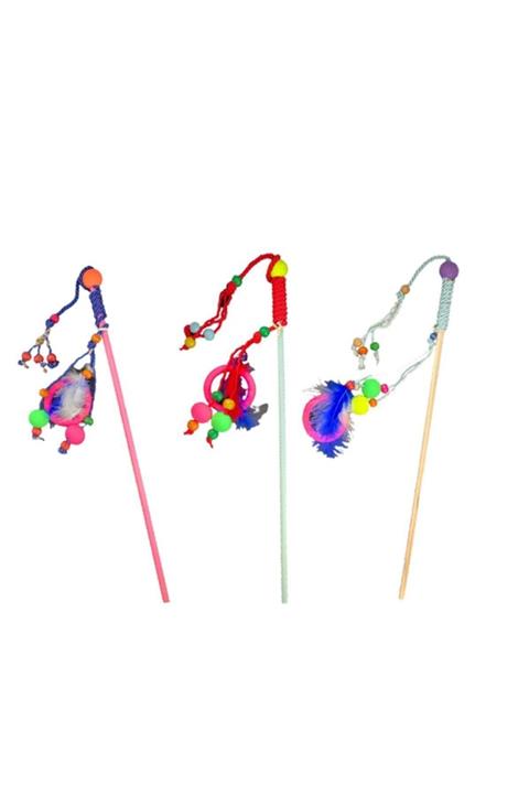 Glipet Tahta Saplı Kedi Oltası