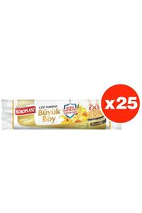 Koroplast Koku Hapsetme Vanilya Büzgülü Büyük Boy 10lu Çöp Torbası X 25 Paket (65x70 Cm)