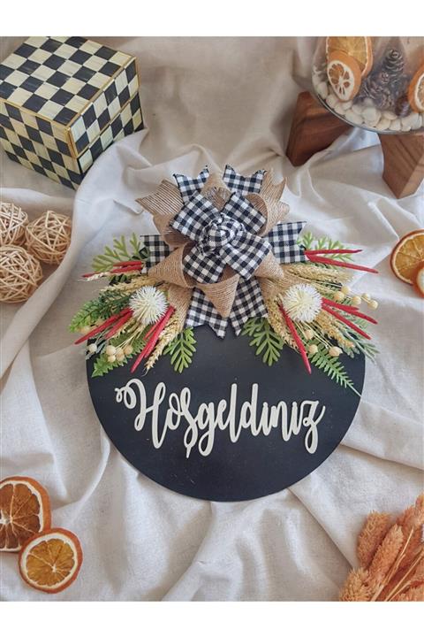 PORTAKAL HANDMADE Dekoratif Kapı Süsü Kuru