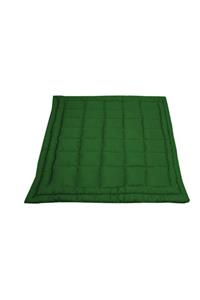 Purple Turtle Textile %100 El Işçiliği Yorgan Organik Geleneksel Pamuklu Dolgu / Yeşil