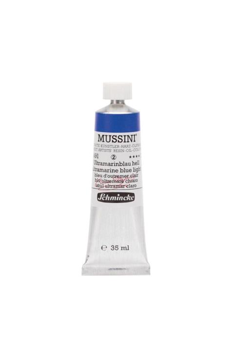 Schmincke : Mussini : Artist Yağlı Boya : 35 Ml : Seri 2 : 491 Ultramarine Blue Light