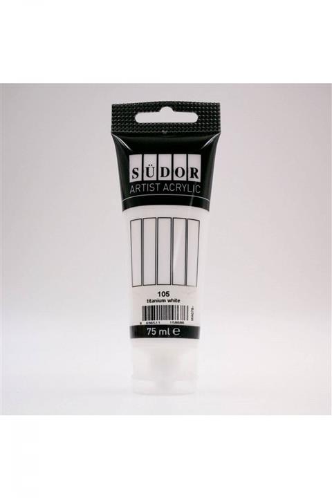 Südor Akrilik Tüp 75 Ml Titan Beyaz 105