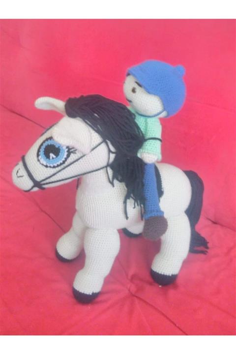 MU GLOBAL ÖRGÜ VE OYUNCAK Jokeyli At