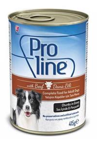 Pro Line Proline Köpek Konserve Dana Etli Sos Içinde 415 Gr_6 Adet