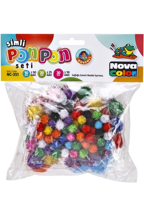 Nova Color Nc-351 Simli Ponpon