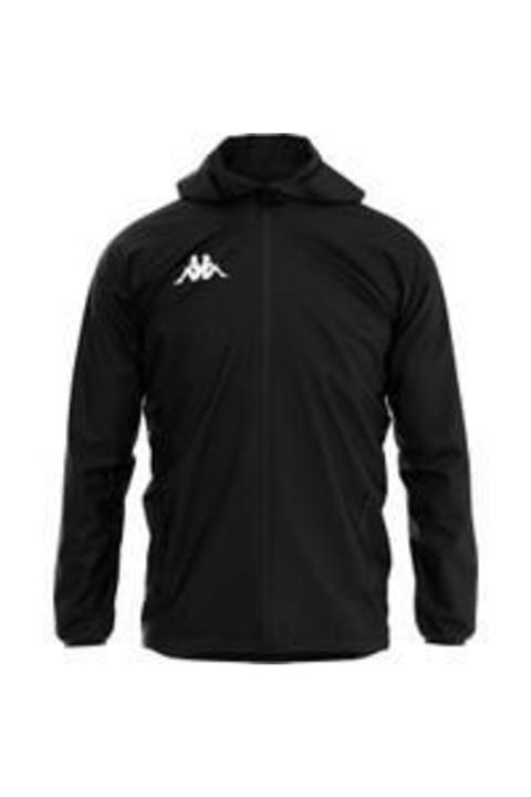 Kappa Erkek Siyah Yağmurluk