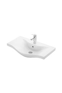 LAPİNO Basic 75 Cm Seramik Lavabo Beyaz