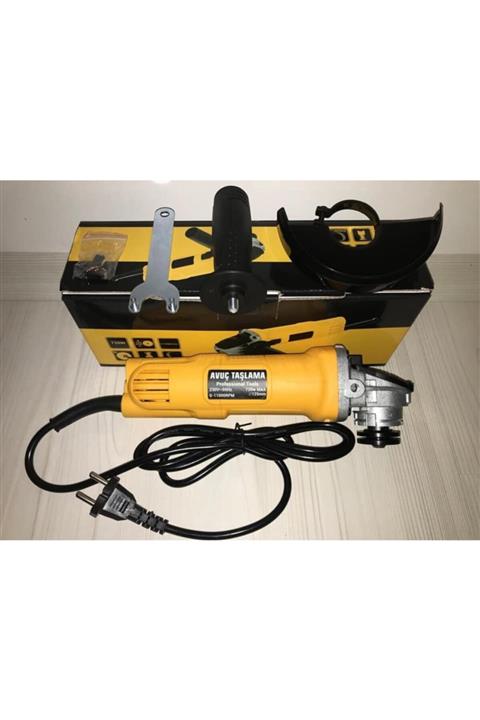 SMALLBOARD Avuç Küçük Boy Flex Taşlama Makinesi 720 Watt Devir Ayarlı