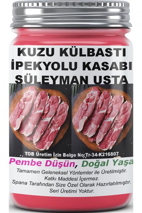 SPANA Kuzu Külbastı Ipekyolu Kasabı Süleyman Usta Ev Yapımı Katkısız 820gr