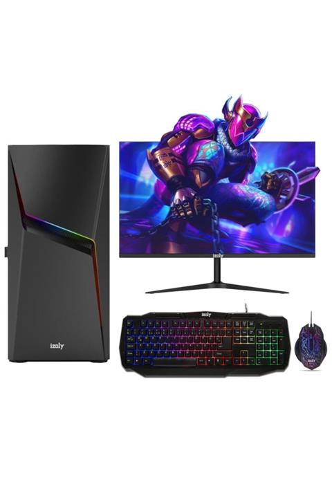 IZOLY Jailor Ti Ryzen 7 3700x 16gb 256ssd Gddr5 Gtx1050ti Ekran Kartlı 24\