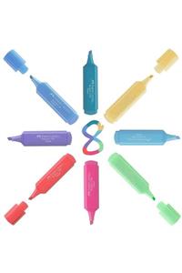 Faber Castell F. Castell 8'li Pastel Fosforlu Set