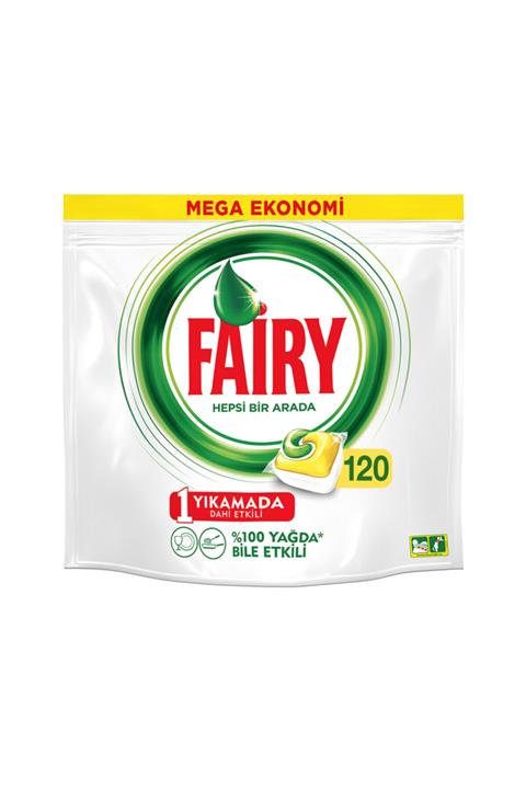 Fairy Hepsi Bir Arada 120'li Bulaşık Makine Tableti