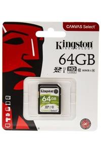 Kingston Kart Bellek 64gb Kıngston Canvas Select Sdhc Uhs-1 Class 10 80mb/s Sds/64gb