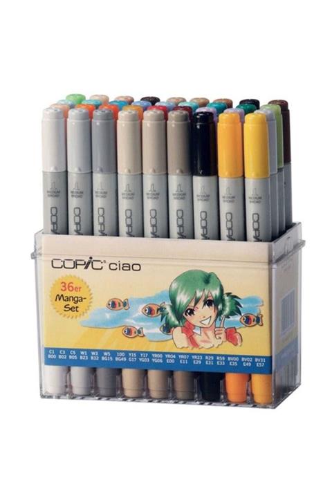 Copic Ciao 36 Renk Manga Set 5649854