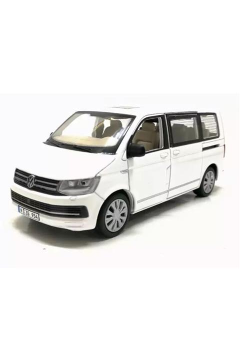 oyuncakchi Transporter Multivan Die Cast Metal Işıklı Sesli Orjinal Koleksiyon Araba Beyaz