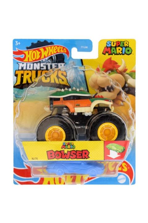 HOT WHEELS Monster Trucks Super Mario Bowser 1:64 Fyj44 - Gth65