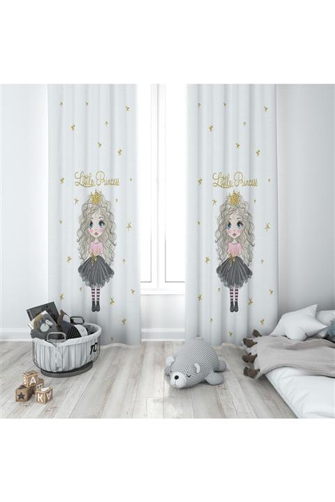 Lolla Prenses Kız Fon Perde 105