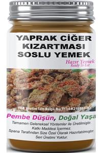 SPANA Yaprak Ciğer Kızartması Soslu Yemek Ev Yapımı Katkısız 330gr