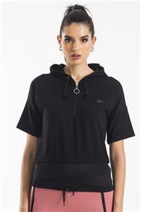 Slazenger Penny Kadın Sweatshirt Siyah St10wk025