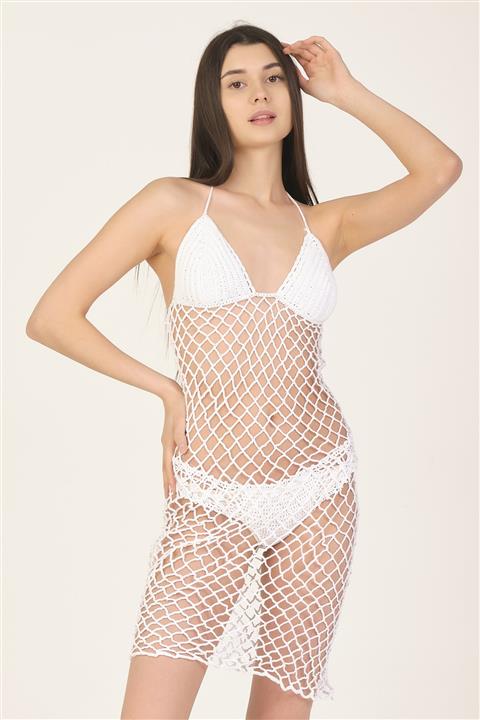 repelcold Örgü Yazlık Elbise