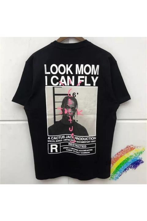 MOREJHN Travis Scott Cactus Jack Limited Oversize Tişört