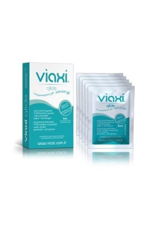 Viaxi Glide Su Bazlı Naturel Kayganlaştırıcı Jel 5*5 Ml