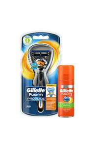 Gillette Fusion5 Proglide 1 Up Tıraş Makinesi + Ultra Hassas 75 ml Tıraş Jeli