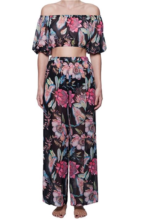 COPURS Vayu Blouse & Elja Trousers Takım Passıflora