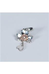 Nur Silver Yonca Charm