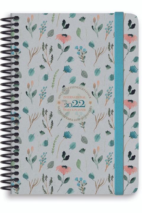 Gıpta 2022 Günlük Ajanda 17x24 Spiralli Lastikli International Diary