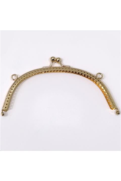 Hobizubi 17 cm Altın Rengi Metal Çanta Sapı