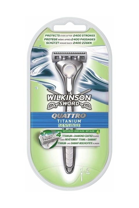 Wilkinson Sword Quattro Titanium Sensitive 2up Tıraş Makinesi