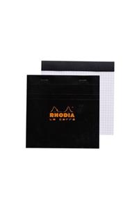 Rhodia Rhodıa Rt148209 148x148 Mm Kareli Bloknot Siyah Kapak 80 Yp.