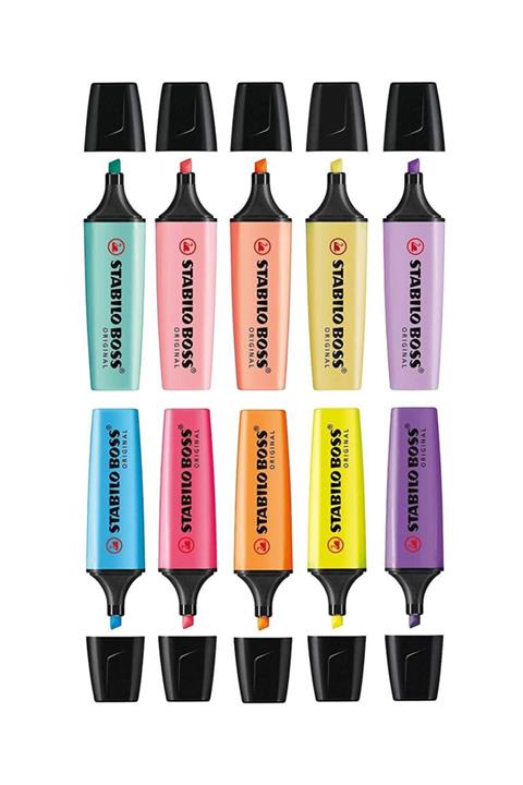 Stabilo 5 Pastel 5 Canlı Renk Boss