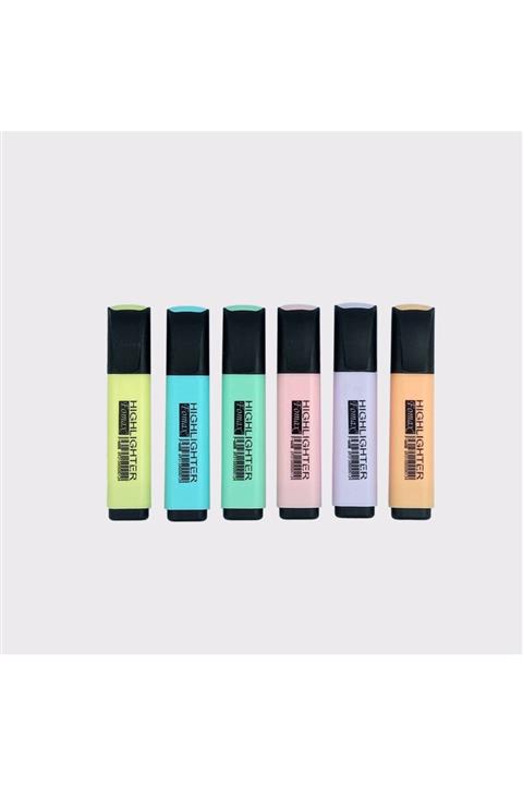 Tirna 6'lı Fosforlu Kalem Seti