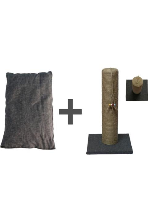 Hesaplı Pet Kedi Tırmalama Tahtası  + Taşıma Çantası Minderi Box Minderi