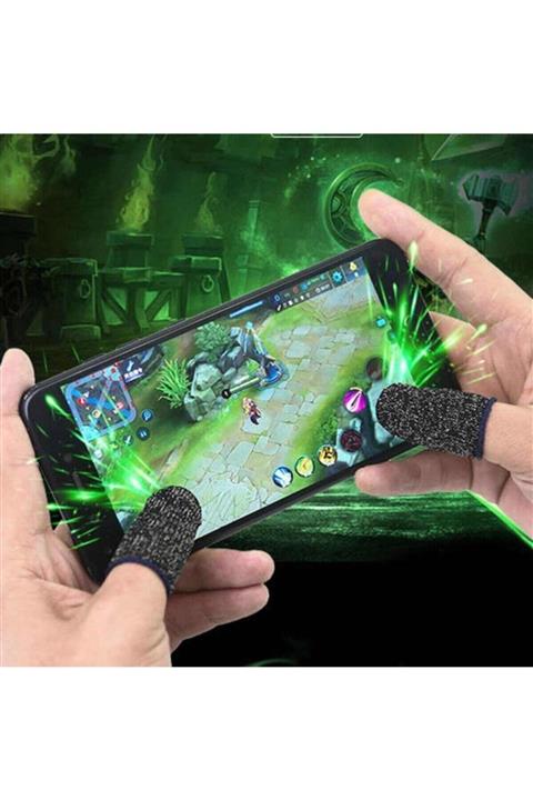 Angel Of Life Pubg Eldiven Oyun Çift Parmak Telefon Dokunmatik Oyuncu Eldiveni