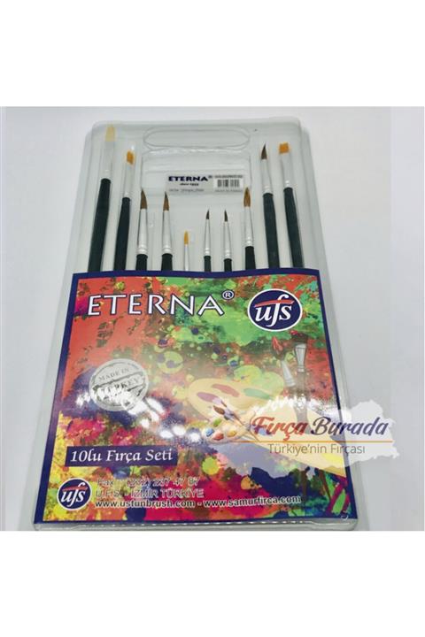 ETERNA 10'lu Fırça Seti