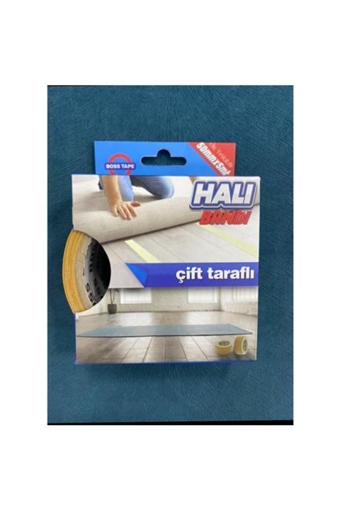 Boss Tape Halı Kaydırmaz Çift Taraflı Bant - 50 Mm * 5 Mt.