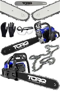 TORQ POWER New Series Ultra Trx Motor 6.1 Hp Bakır Sargı Benzinli Zincirli Ağaç Odun Kesim Motoru