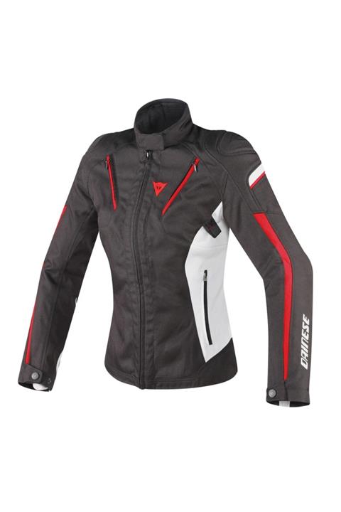 Dainese Stream Line Lady D-dry Mont Black Grey Red-44