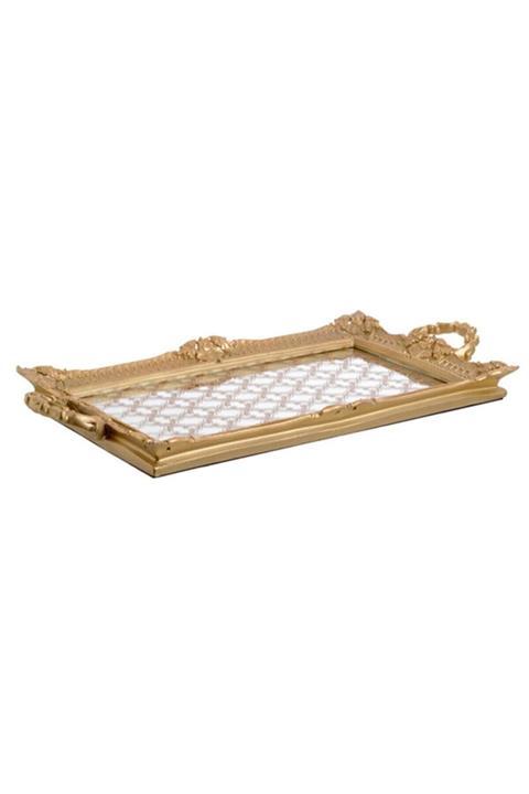 BİEV Aynalı Tepsi 57x28,5x5 Cm