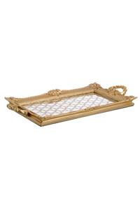 BİEV Aynalı Tepsi 57x28,5x5 Cm