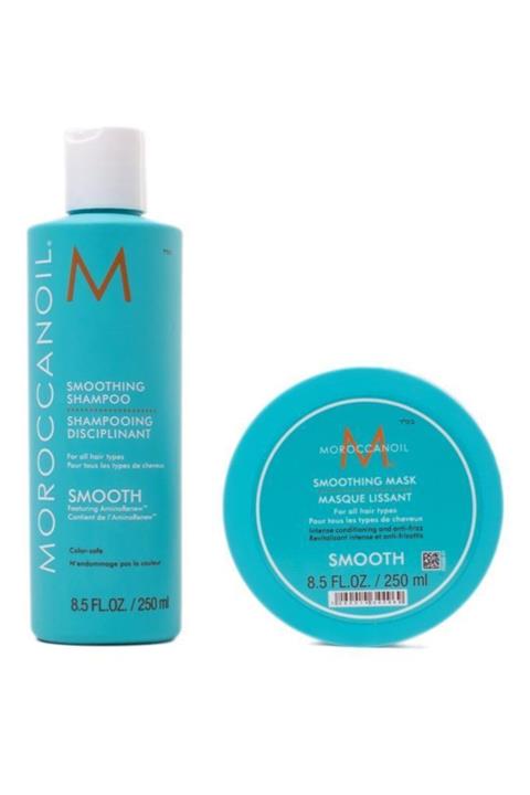Moroccanoil Smoothing Saç Maskesi 250 ml + Smoothing Şampuan 250 ml