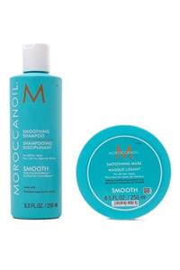 Moroccanoil Smoothing Saç Maskesi 250 ml + Smoothing Şampuan 250 ml