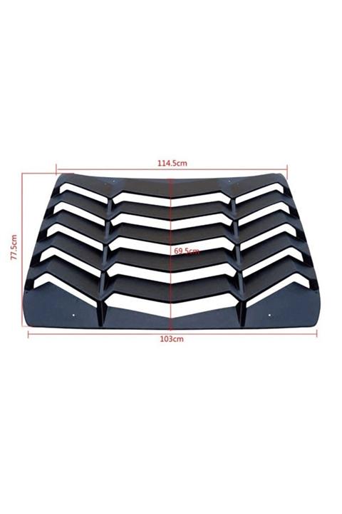 BoostZone Honda Civic 2017 Fc5 Arka Cam Komple Vizör