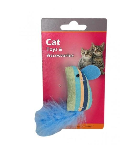 Eastland Hışırtılı Tüylü Kedi Oyuncağı 13,5 Cm