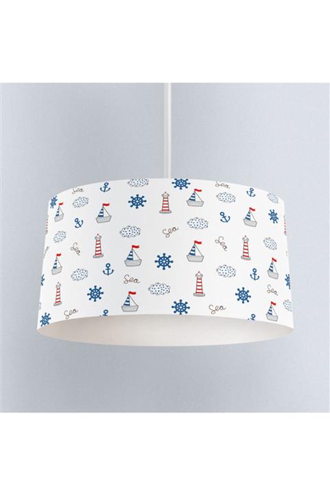 instababyrooms Çocuk Odası Sarkıt Avize Gemici Desenli - Abajur Avize