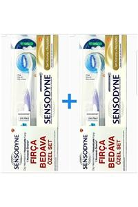 Sensodyne Tam Koruma +beyazlatıcı Diş Macunu 50ml + Fırçalı 2 Li Set