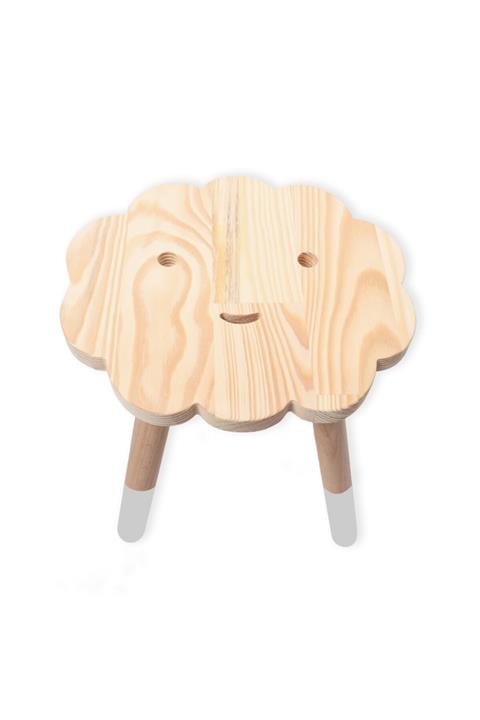 Cigit Ahşap Çocuk Tabure